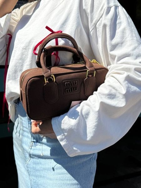 Miu Miu сумка коричнева (сумка-бочонок) MERI-BAG-MIU-001 фото