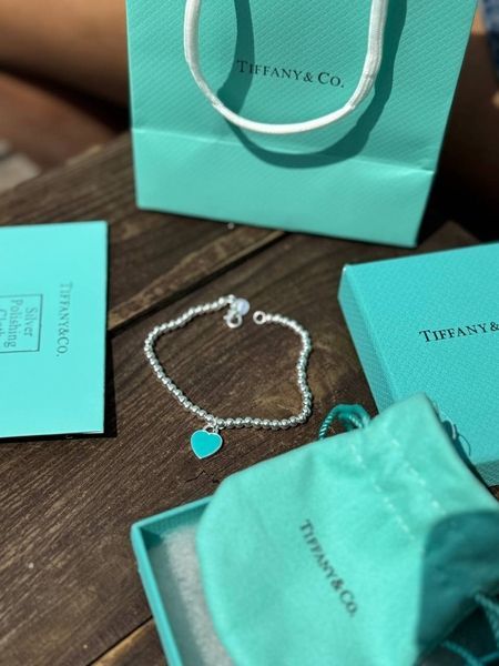 Tiffany браслет срібний з бірюзою MERI-BRC-TIF-001 фото