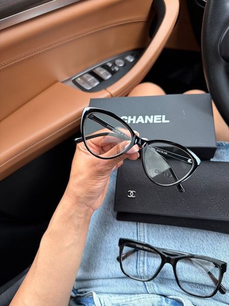 Chanel окуляри чорні кошаче око MERI-OPT-CHA-001 фото