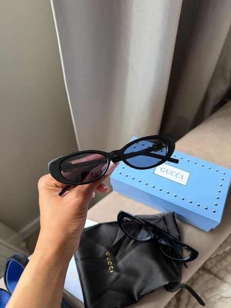 Gucci сонцезахисні окуляри чорні овальні MERI-SUN-GUC-002 фото