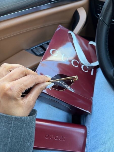 Gucci сонцезахисні окуляри золотисті кошаче око GG1604S MERI-SUN-GUC-003 фото