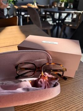 Miu Miu окуляри квадратні черепахові оптичні (варіант 1) MERI-OPT-MIU-003 фото