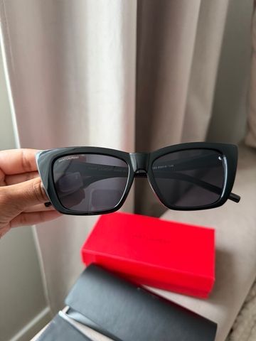 Yves Saint Laurent (YSL) окуляри сонцезахисні чорні MERI-SUN-YSL-001 фото