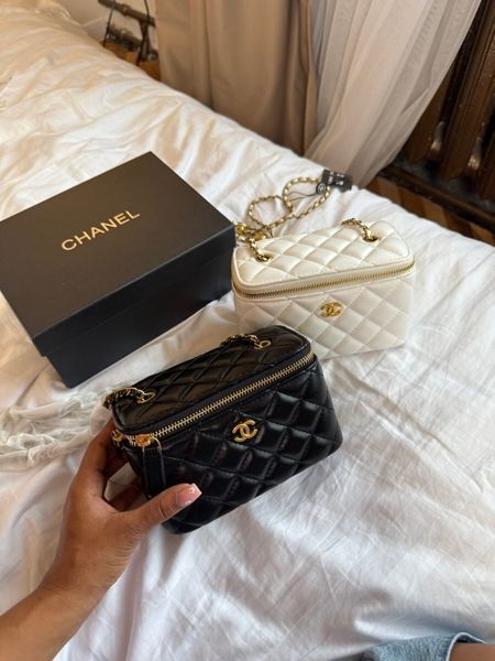 Chanel сумка-vanity стьобана коричнева MERI-BAG-CHA-006 фото
