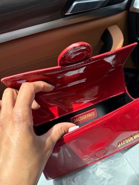 Jacquemus сумка червона лакова Le Bambino MERI-BAG-JAC-004 фото